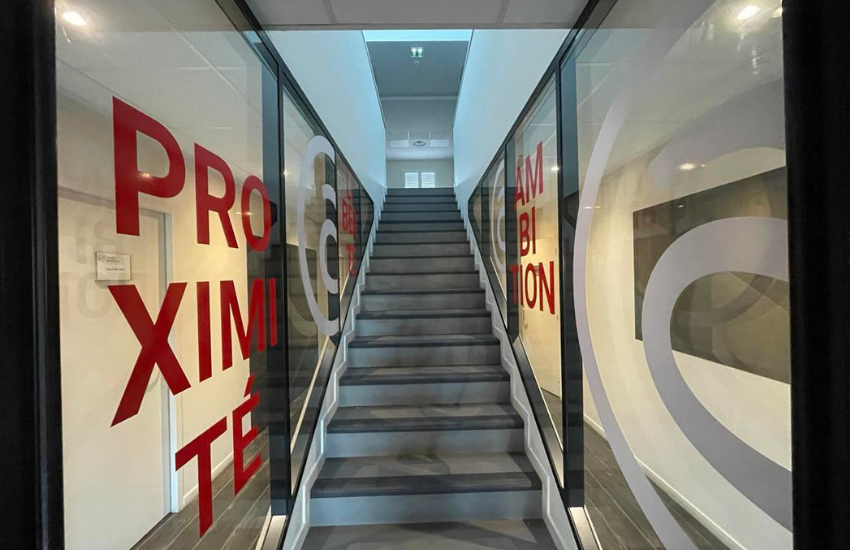 Image d'un lettrage adhésif