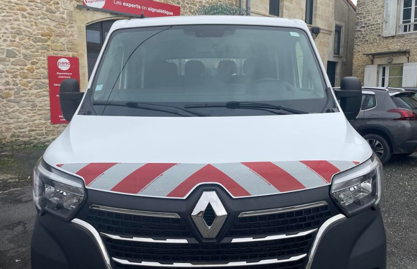 Image de bande réfléchissante