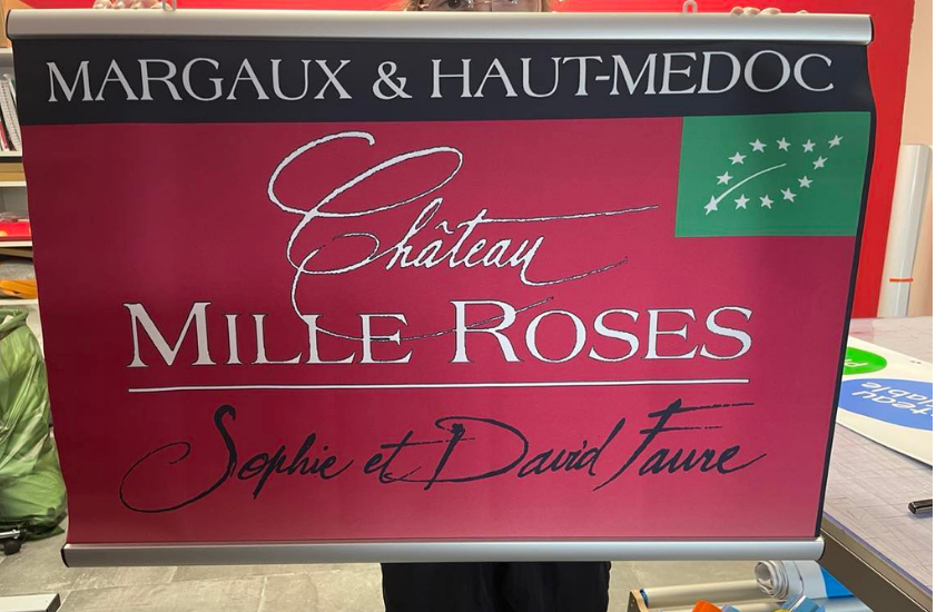 Image d'un kakemono publicitaire