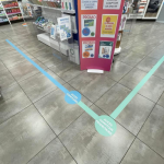 Image d'un marquage au sol