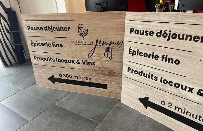 Image d'un panneau directionnel